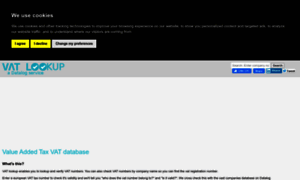 Vat-lookup.co.uk thumbnail