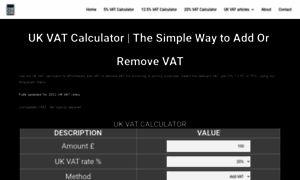 Vatcalculators.online thumbnail