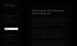 Vatlookup.eu thumbnail