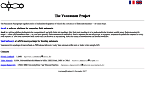 Vaucanson-project.org thumbnail