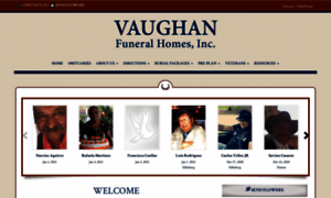 Vaughanfuneral.com thumbnail