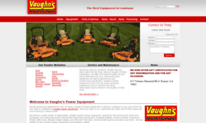 Vaughnspowerequipment.com thumbnail