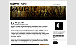 Vaughtwoodworks.wordpress.com thumbnail