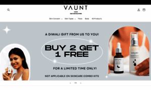 Vauntskincare.com thumbnail