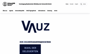 Vauz.uzh.ch thumbnail