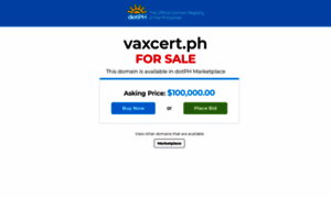 Vaxcert.ph thumbnail