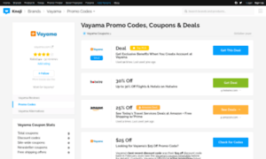 Vayama.bluepromocode.com thumbnail