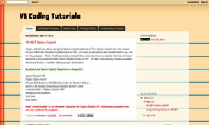 Vbcodingtuts.blogspot.com thumbnail