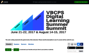 Vbdigitallearningsummersumm2017.sched.com thumbnail