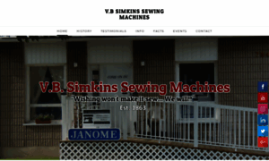 Vbsimkinssewingmachines.com thumbnail