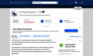 Vc-ramcleaner.software.informer.com thumbnail