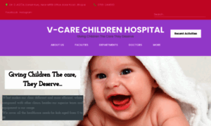 Vcarechildrenhospital.in thumbnail