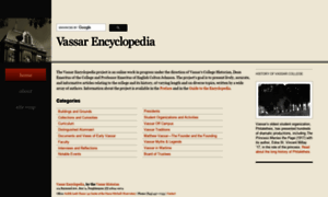 Vcencyclopedia.vassar.edu thumbnail