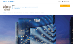 Vdara.hyatt.com thumbnail