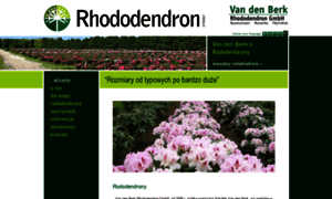 Vdberk-rhododendron.pl thumbnail