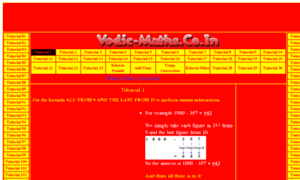 Vedic-maths.co.in thumbnail