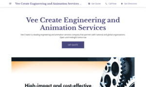 Vee-create-engineering-and-animation-services-bangalore-india.business.site thumbnail