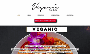 Veganicthaicafe.com thumbnail