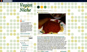 Veganniche.blogspot.com thumbnail