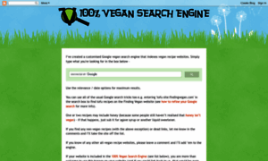 Veganrecipesearch.blogspot.com thumbnail