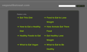 Vegansliketoeat.com thumbnail