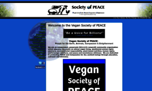 Vegansocietyofpeace.org thumbnail