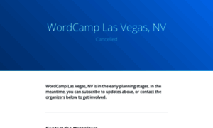 Vegas.wordcamp.org thumbnail