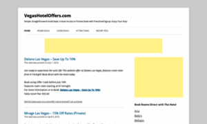 Vegashoteloffers.com thumbnail