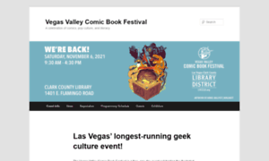 Vegasvalleycomicbookfestival.org thumbnail
