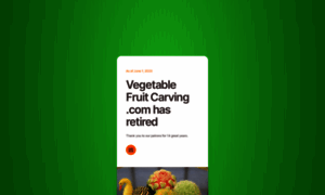 Vegetablefruitcarving.com thumbnail