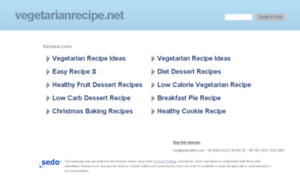 Vegetarianrecipe.net thumbnail