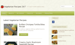 Vegetarianrecipes247.com thumbnail