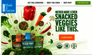 Veggiepops.madeinnature.com thumbnail