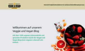 Veggieundvegan.de thumbnail