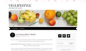 Veglifestylesite.wordpress.com thumbnail