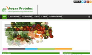 Vegproteins.co.uk thumbnail