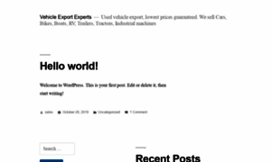 Vehicle-export-experts.com thumbnail