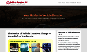 Vehicledonation101.com thumbnail