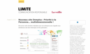 Veille.agence-limite.fr thumbnail