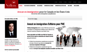 Veilleuximmigration.ca thumbnail