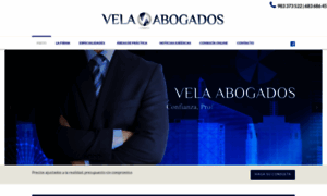 Vela-abogados.com thumbnail