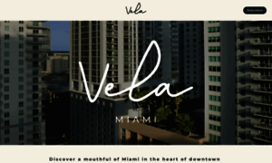 Vela-miami.com thumbnail