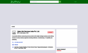 Velaninfoservicesindiapvtltd.zumvu.com thumbnail