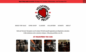 Velocipedebikeproject.org thumbnail