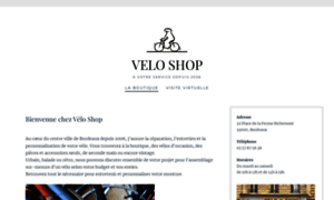 Veloshop-bordeaux.fr thumbnail