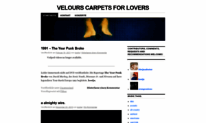 Velourscarpetsforlovers.wordpress.com thumbnail