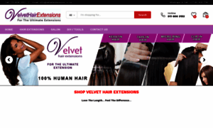 Velvethairextensions.co.za thumbnail