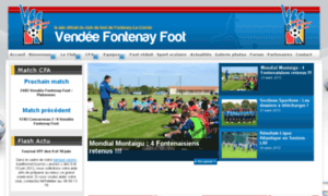 Vendee-fontenay-foot.fr thumbnail