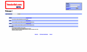 Vendorlist.com thumbnail