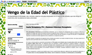 Vengodelaedaddelplastico.blogspot.com thumbnail